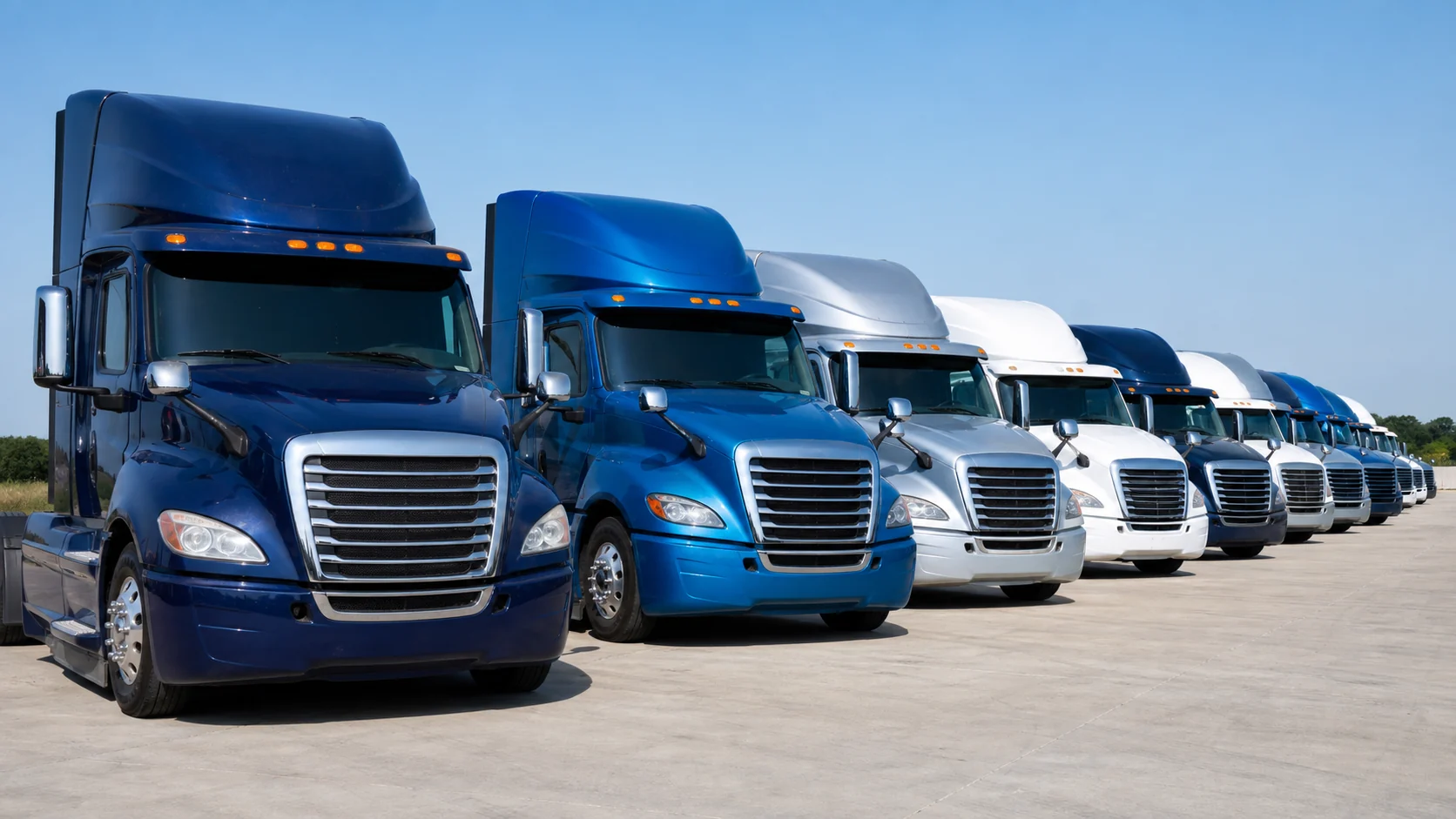 US truck fleet representing the launch of DOT Compliance Companies